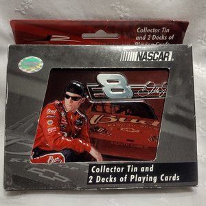 NASCAR || 8 Dale Jr Playing Cards Tin